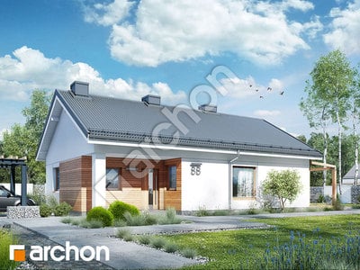 Проєкт будинку ARCHON+ Будинок в цедрелах 