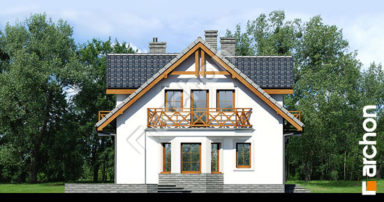 Бочний фасад Будинок в рододендронах 6 (Т)