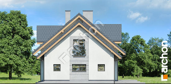 Бочний фасад Будинок в сріблянках 2 (Г)