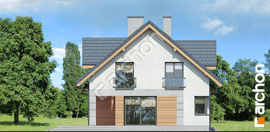 Бочний фасад Будинок в сріблянках 2 (Г)