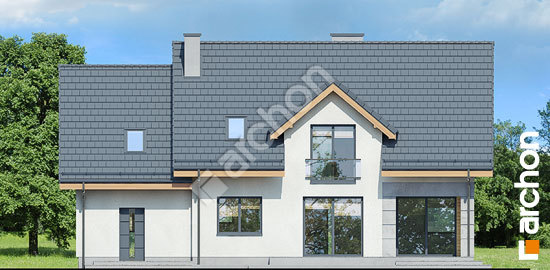 Дворовий фасад Будинок в сріблянках 2 (Г)