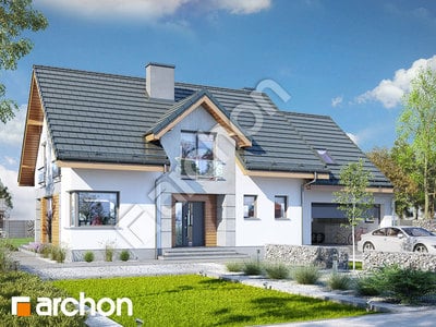 Проєкт будинку ARCHON+ Будинок в сріблянках 2 (Г) 