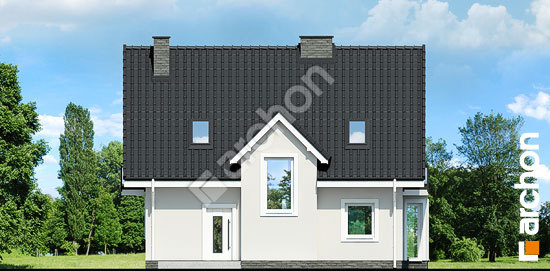 Передній фасад Будинок в завільцах вер.2