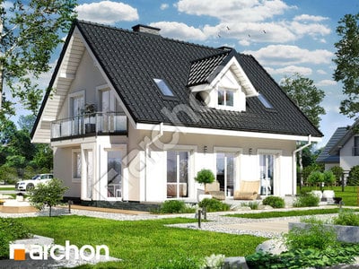 Проєкт будинку ARCHON+ Будинок в завільцах вер.2 