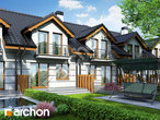 Проект будинку ARCHON+ Будинок під гінко вер.2 візуалізація усіх сегментів
