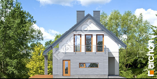 Бочний фасад Будинок в цитринках (П)