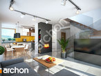 Проект будинку ARCHON+ Будинок в спатифілумі вер.2 денна зона (візуалізація 1 від 1)
