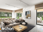 Проект дома ARCHON+ Дом в альвах 6 (Г2 дневная зона (визуализация 1 вид 4)