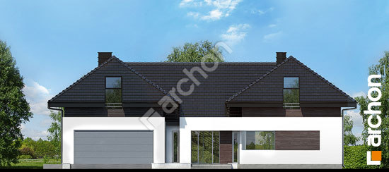 Передній фасад Резиденція в нертерах 2 вер. 2