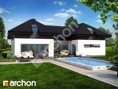 Проект дома ARCHON+ Резиденция в нертерах 2 вер. 2 