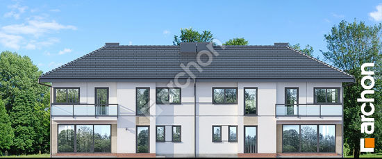 Дворовий фасад Вілла Констанція (Р2)