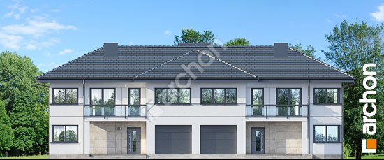 Передній фасад Вілла Констанція (Р2)