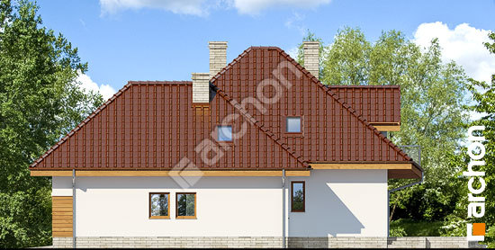 Боковой фасад Дом в зефирантесе 2 (Г2) 