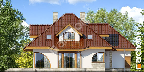 Боковой фасад Дом в зефирантесе 2 (Г2) 