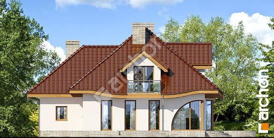 Дворовой фасад Дом в зефирантесе 2 (Г2) 