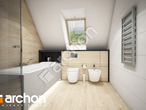Проект дома ARCHON+ Дом в зефирантесе 2 (Г2)  визуализация ванной (визуализация 3 вид 3)