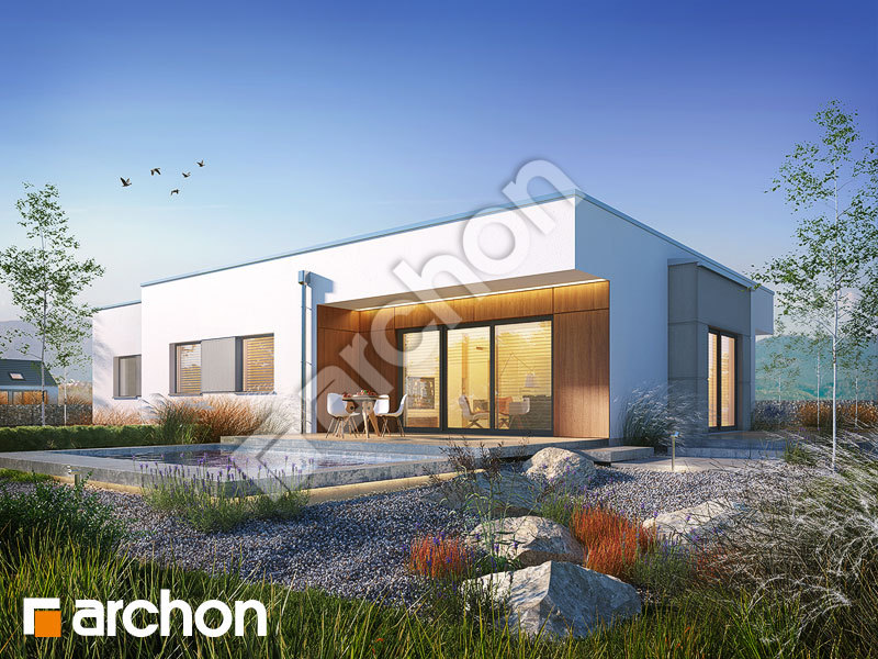 Проект дома ARCHON+ Дом в парротиях 2 (Г2) Вид 1