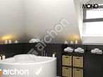 Проект будинку ARCHON+ Будинок в чорнушці 2 (Г2) вер.2 візуалізація ванни (візуалізація 1 від 3)