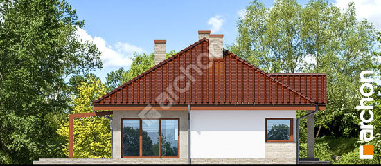 Боковой фасад Дом в сантолинах 2