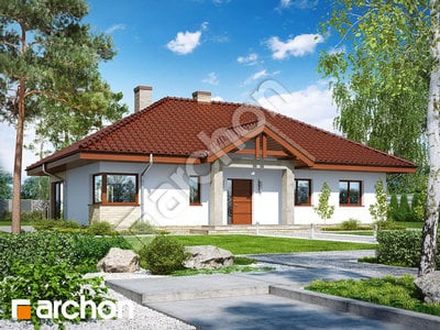 Проєкт будинку ARCHON+ Будинок в сантолінах 2 