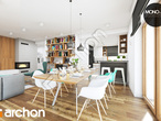 Проект будинку ARCHON+ Будинок в сантолінах 2 денна зона (візуалізація 1 від 6)