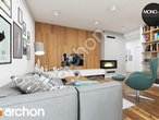 Проект дома ARCHON+ Дом в сантолинах 2 дневная зона (визуализация 1 вид 4)