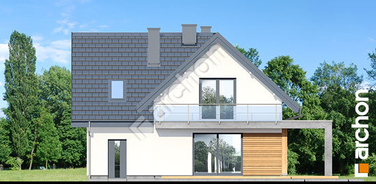 Дворовой фасад Дом в фаворитках