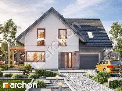 Проект дома ARCHON+ Дом в фаворитках 