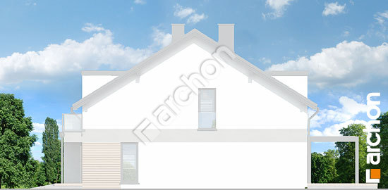 Бочний фасад Будинок під горіховим деревом (Б)