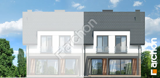 Дворовой фасад Дом под ореховым деревом (Б)