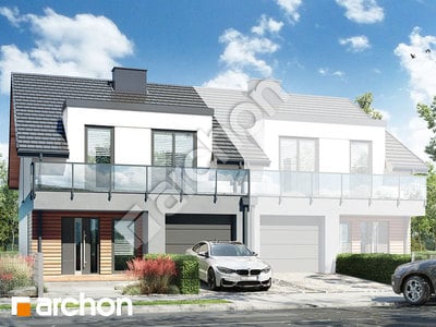 Проект дома ARCHON+ Дом под ореховым деревом (Б) 