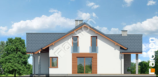 Бочний фасад Будинок в первоцвітах 2 (Г2)