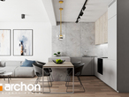 Проект дома ARCHON+ Дом в фиалках 5 (Р2Б) визуализация кухни 1 вид 2