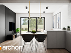 Проект дома ARCHON+ Дом в фиалках 5 (Р2Б) визуализация кухни 1 вид 3