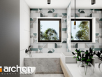 Проект будинку ARCHON+ Будинок в фіалках 5 (Р2Б) візуалізація ванни (візуалізація 3 від 2)