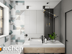 Проект будинку ARCHON+ Будинок в фіалках 5 (Р2Б) візуалізація ванни (візуалізація 3 від 3)