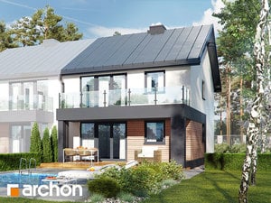 Проект будинку ARCHON+ Будинок в фіалках 5 (Р2Б) Вид 2