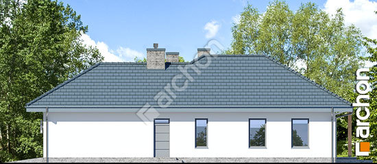 Боковой фасад Дом в исменах 2 (Г2)