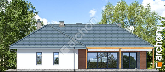 Дворовой фасад Дом в исменах 2 (Г2)