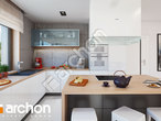 Проект будинку ARCHON+ Будинок в ісменах 2 (Г2) візуалізація кухні 1 від 2