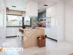 Проект дома ARCHON+ Дом в исменах 2 (Г2) визуализация кухни 1 вид 1