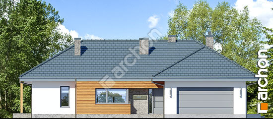 Передній фасад Будинок в ісменах 2 (Г2)