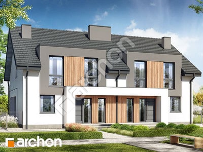 Проект дома ARCHON+ Дом в нарциссах 4 (Р2) 