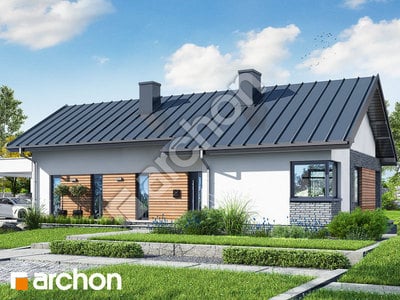 Проект дома ARCHON+ Дом в плюмериях 4 