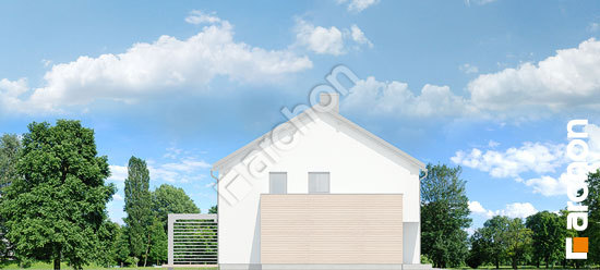 Бочний фасад Будинок в фіалках 4 (Р2Б)