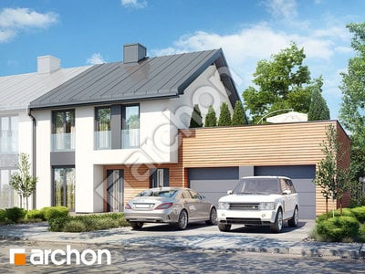 Проект дома ARCHON+ Дом в фиалках 4 (Р2Б) 