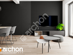 Проект дома ARCHON+ Дом в фиалках 4 (Р2Б) дневная зона (визуализация 1 вид 5)