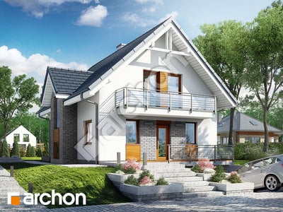 Проект дома ARCHON+ Дом в ракитнике (Н) 