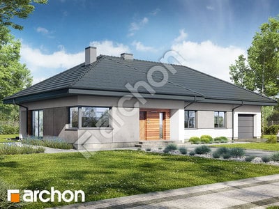 Проект дома ARCHON+ Дом в сантолинах 3 