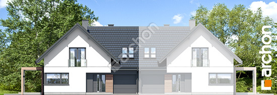 Передній фасад Будинок в фаворитках 2 (Б)